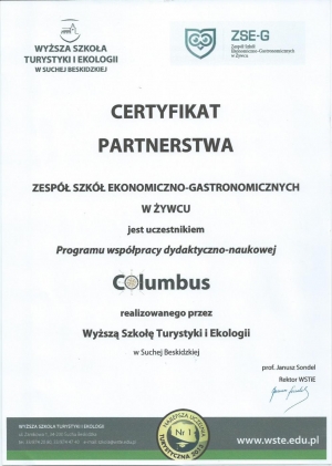 Certyfikat Partnerstwa