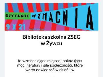 Czytanie wzmacnia