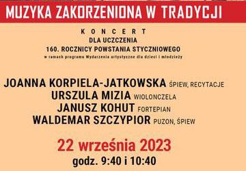 MUZYKA ZAKORZENIONA W TRADYCJI